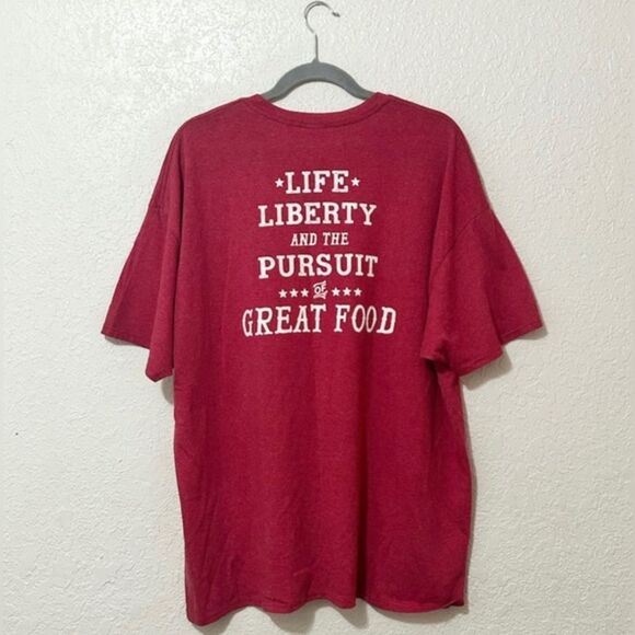 Rachel’s Roadhouse red short sleeve t shirt size XXL - Picture 2 of 16